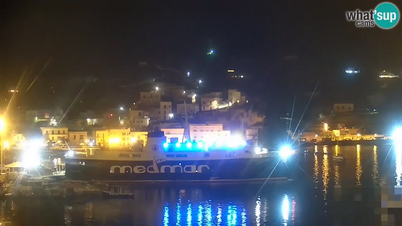 Otok Ponza web kamera Luka