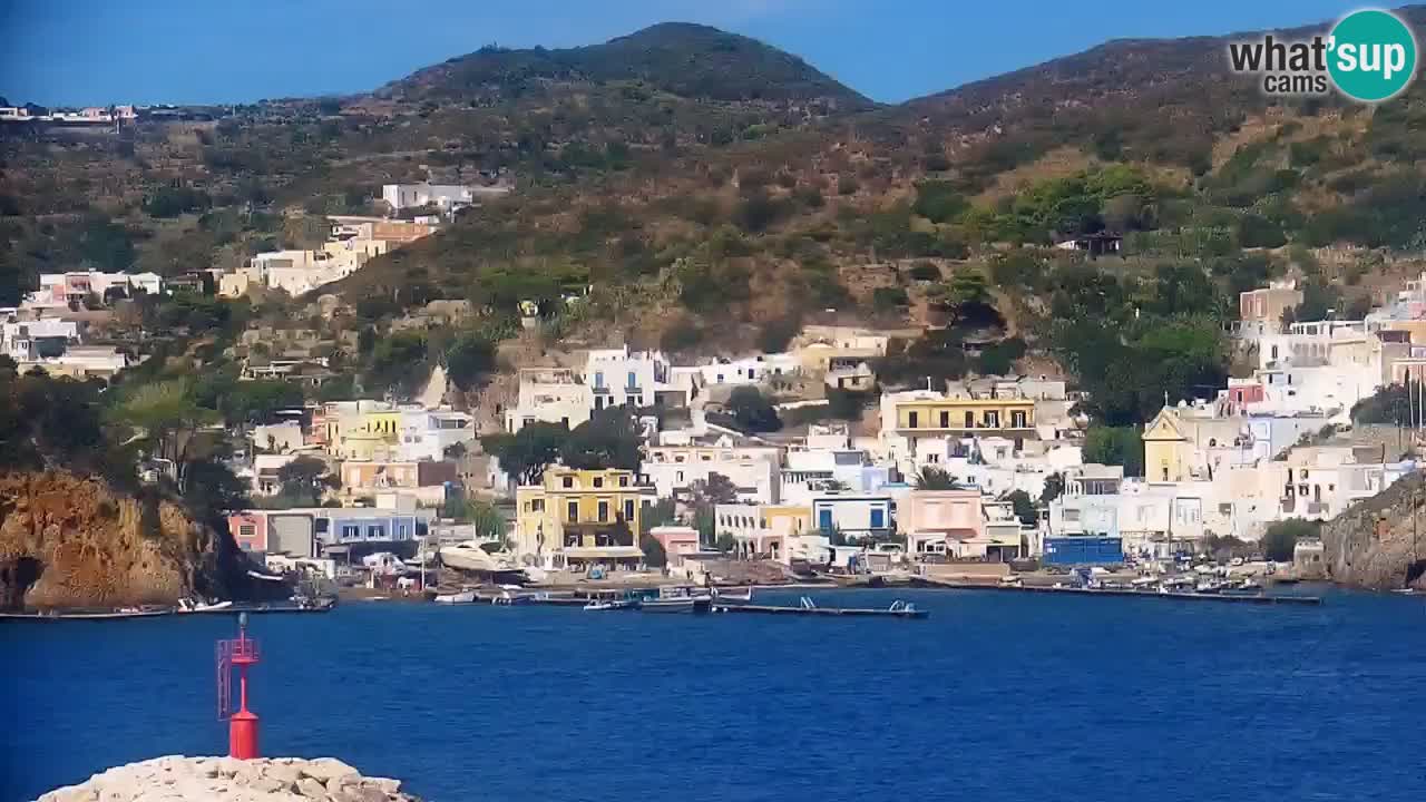 Otok Ponza web kamera Luka