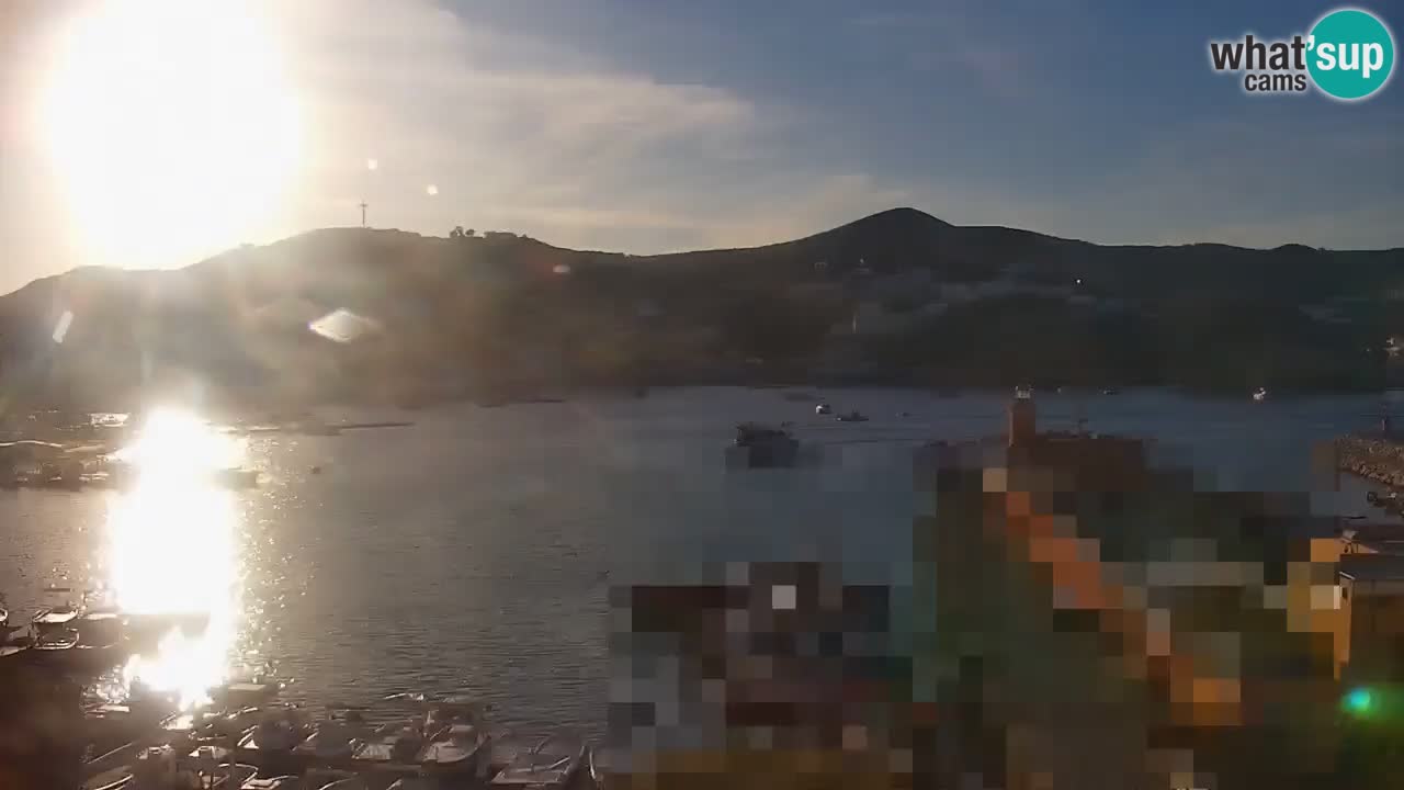 Island of Ponza livecam – the port webcam live