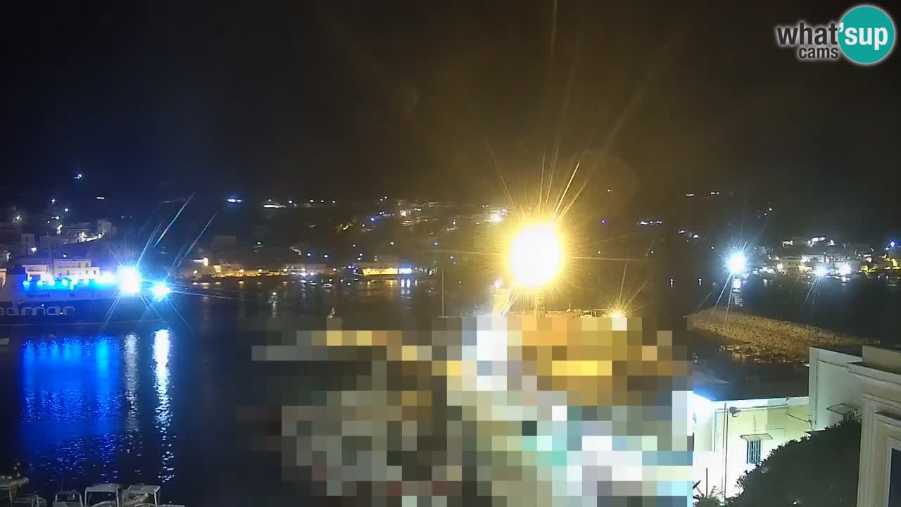 Otok Ponza web kamera Luka
