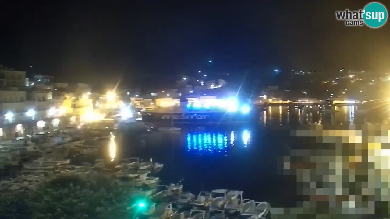 Otok Ponza web kamera Luka