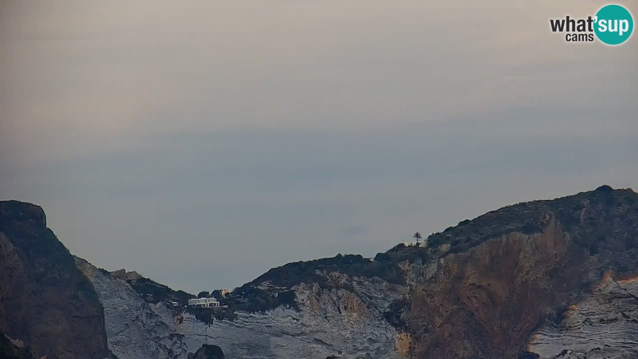 Otok Ponza kamera Pogled na pristanišče