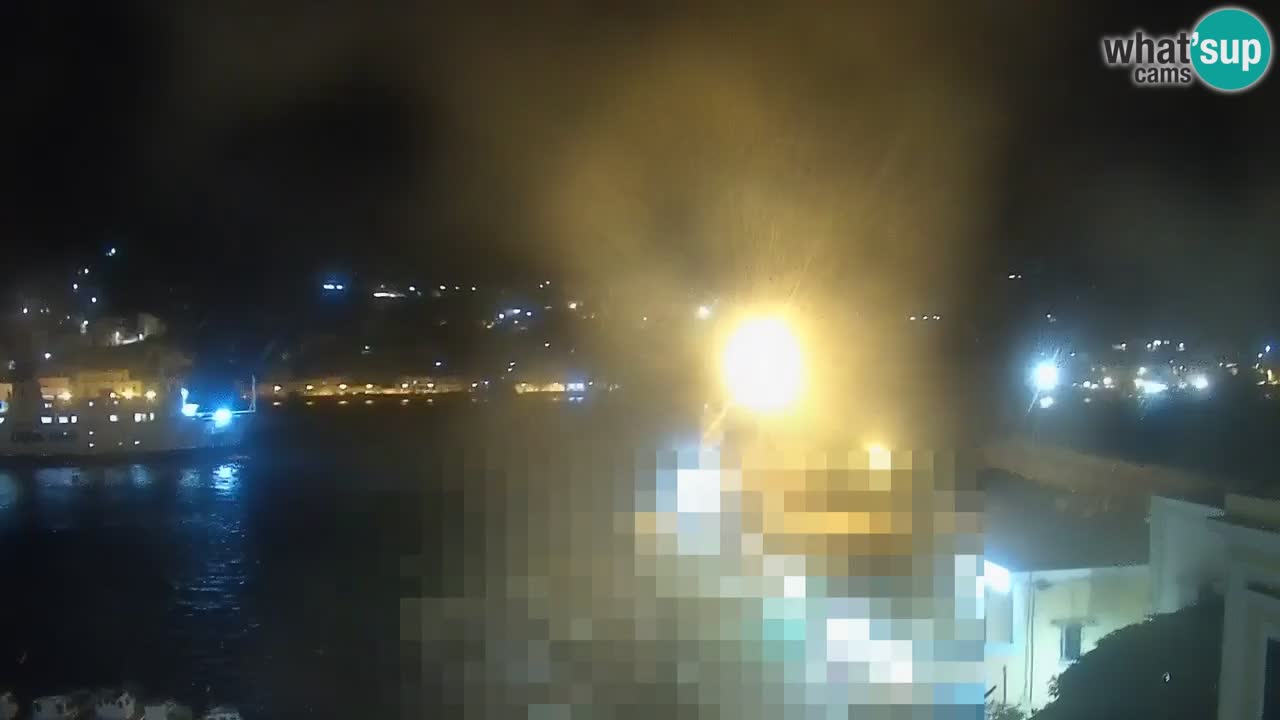 Otok Ponza web kamera Luka