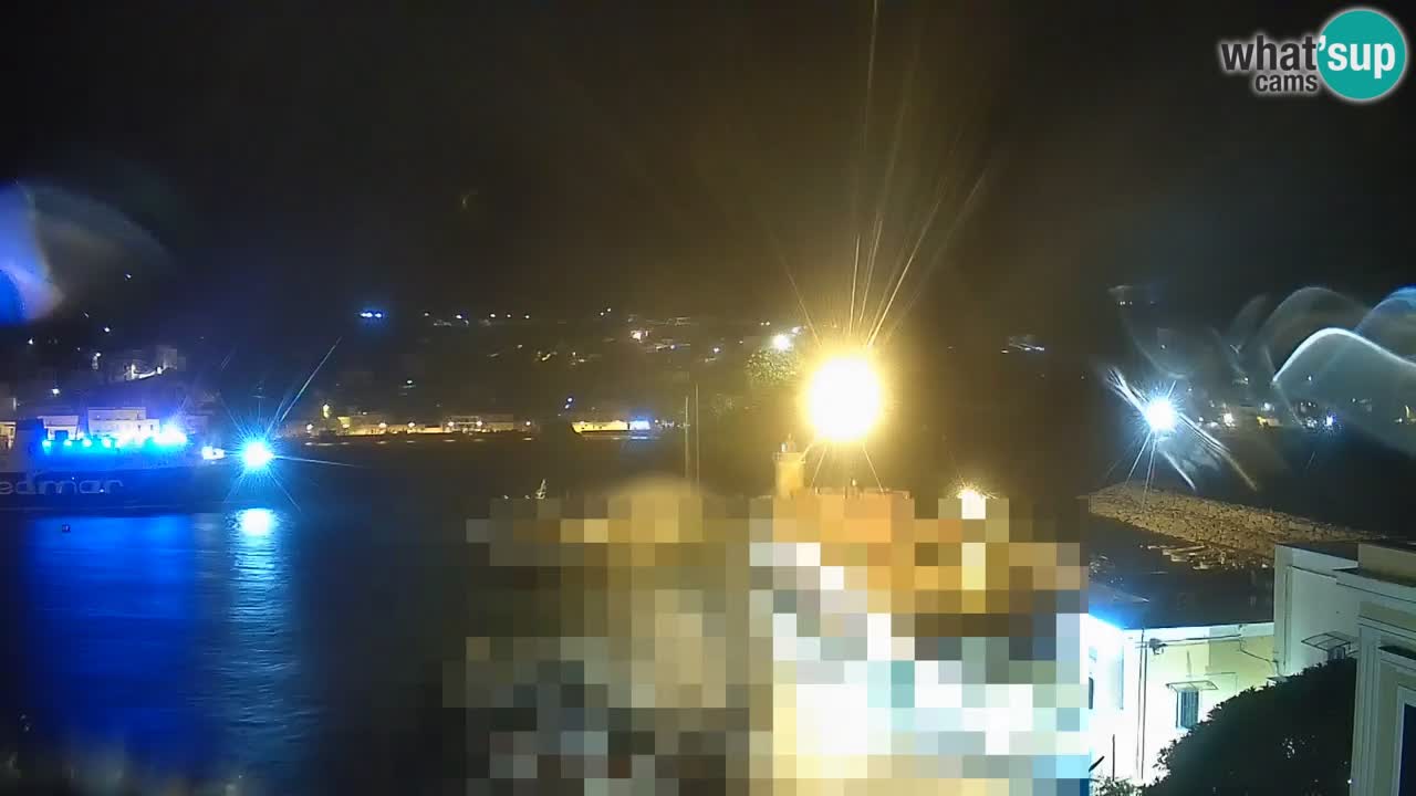 Otok Ponza web kamera Luka