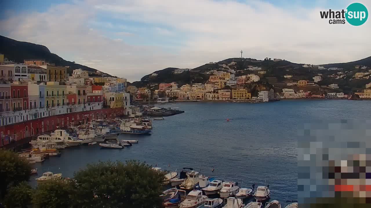 Insel Ponza webcam – Port