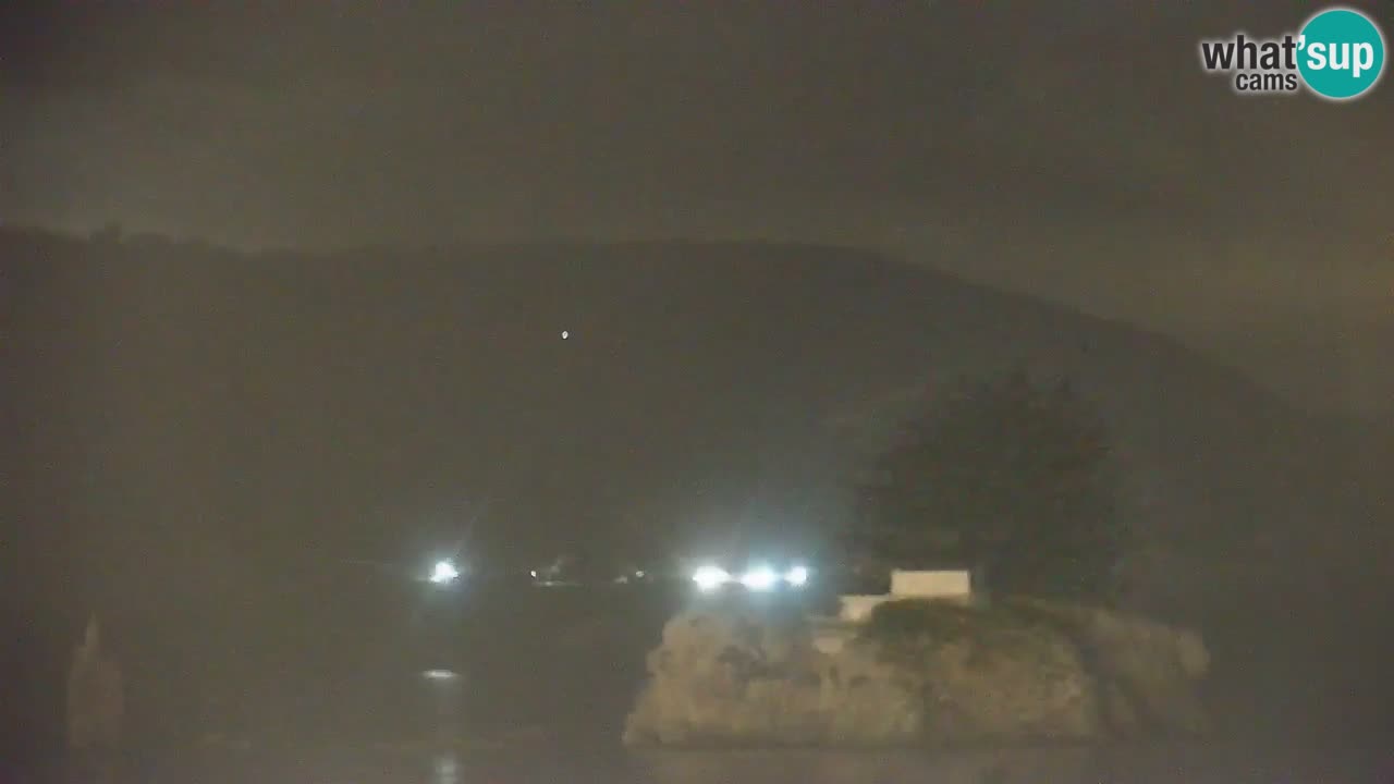 Otok Ponza kamera Pogled na pristanišče