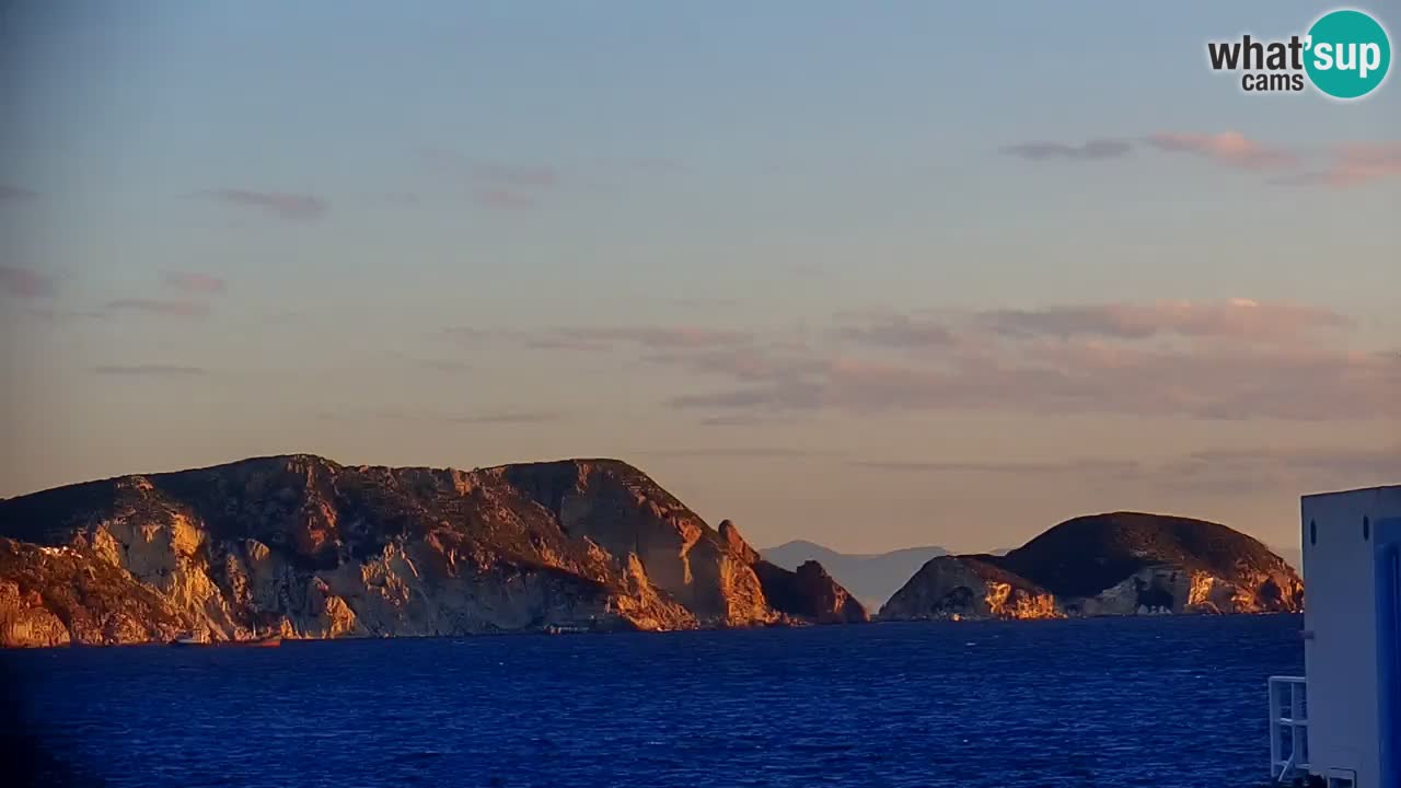 Island of Ponza livecam – the port webcam live