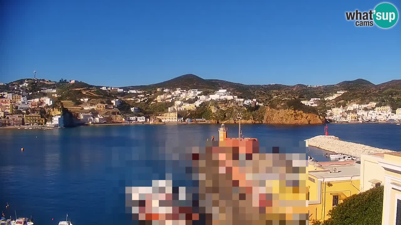 Otok Ponza web kamera Luka