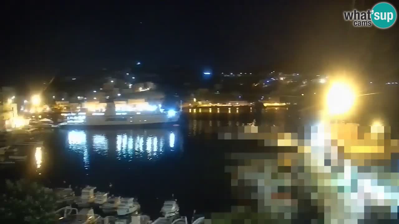 Otok Ponza web kamera Luka