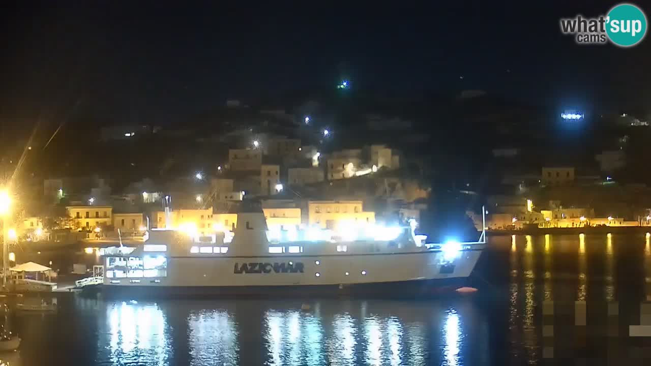 Otok Ponza web kamera Luka