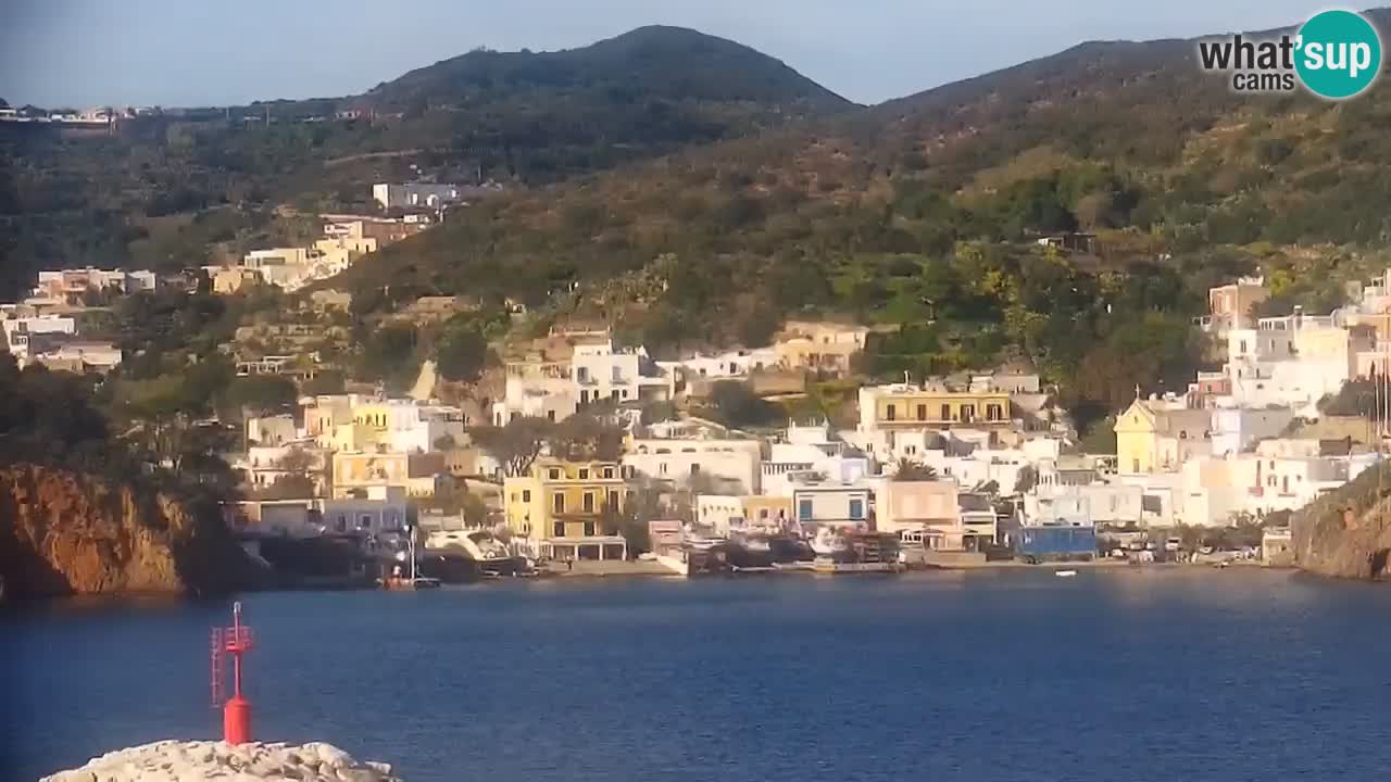 Otok Ponza web kamera Luka