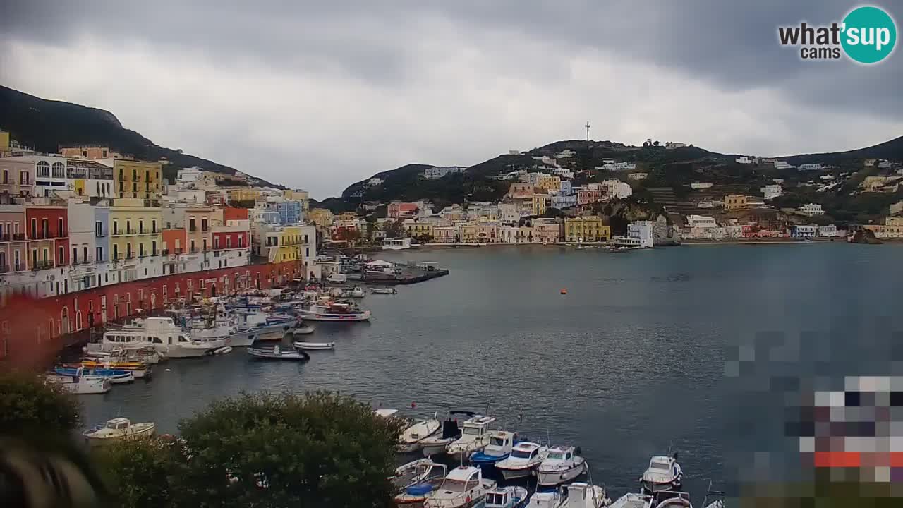 Otok Ponza web kamera Luka