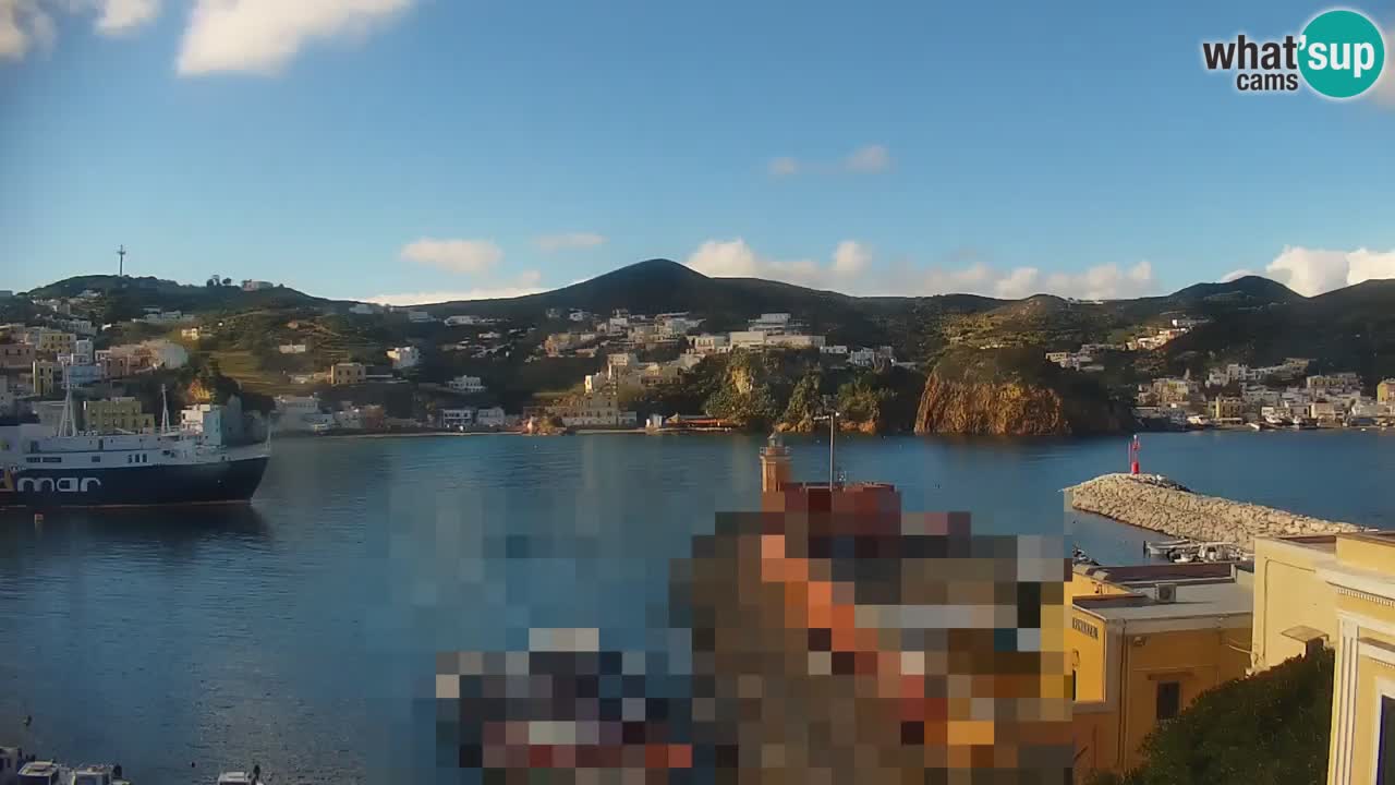 Otok Ponza web kamera Luka