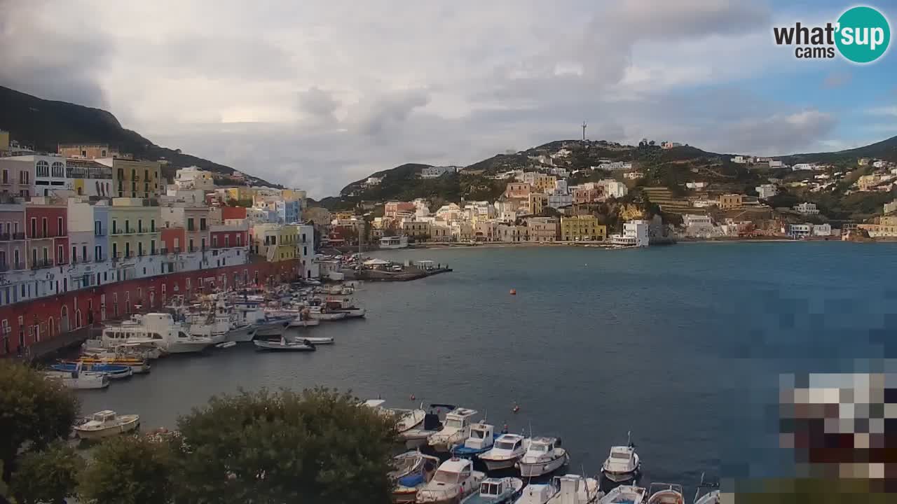 Insel Ponza webcam – Port