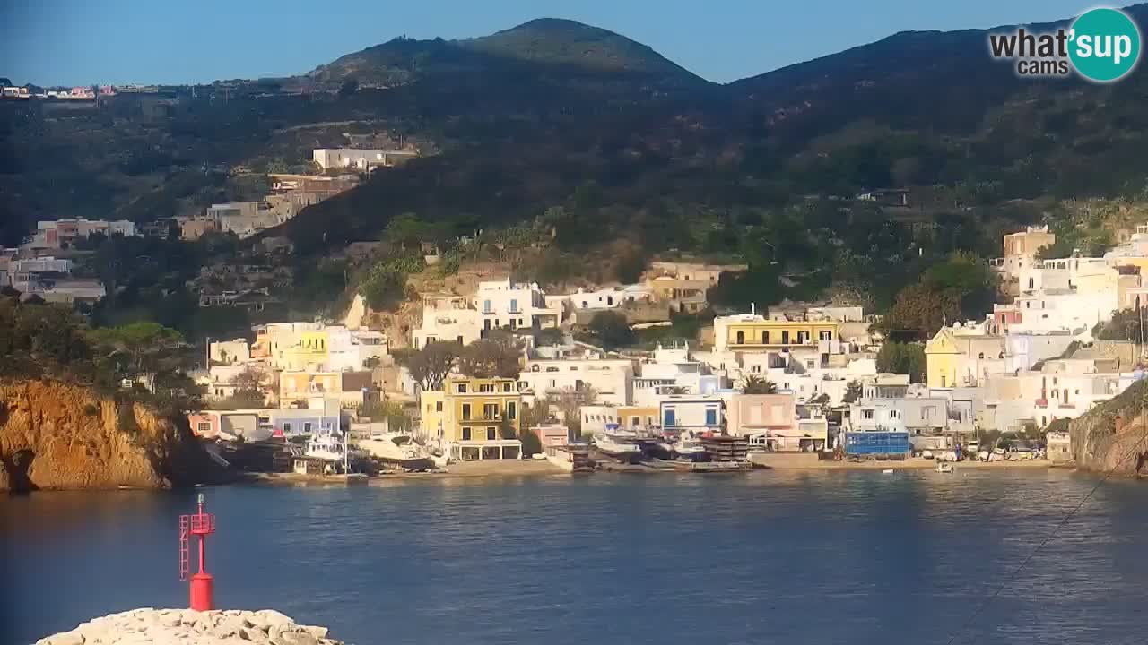 Island of Ponza livecam – the port webcam live