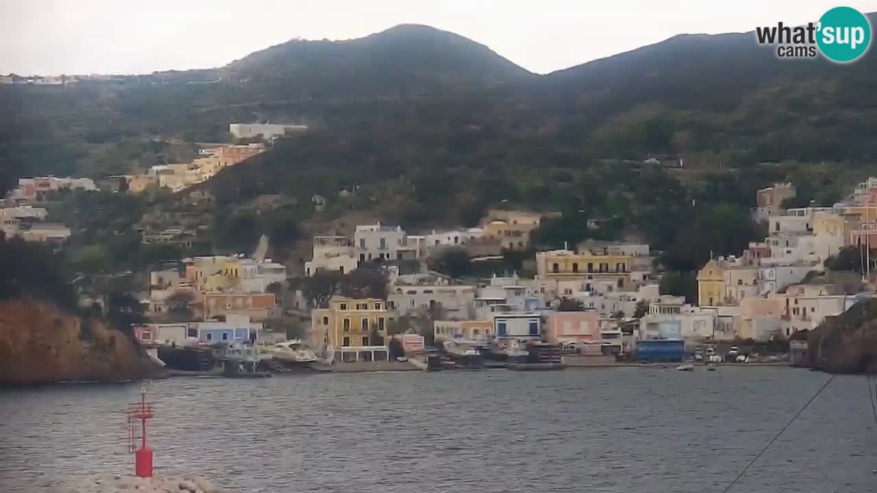Island of Ponza livecam – the port webcam live