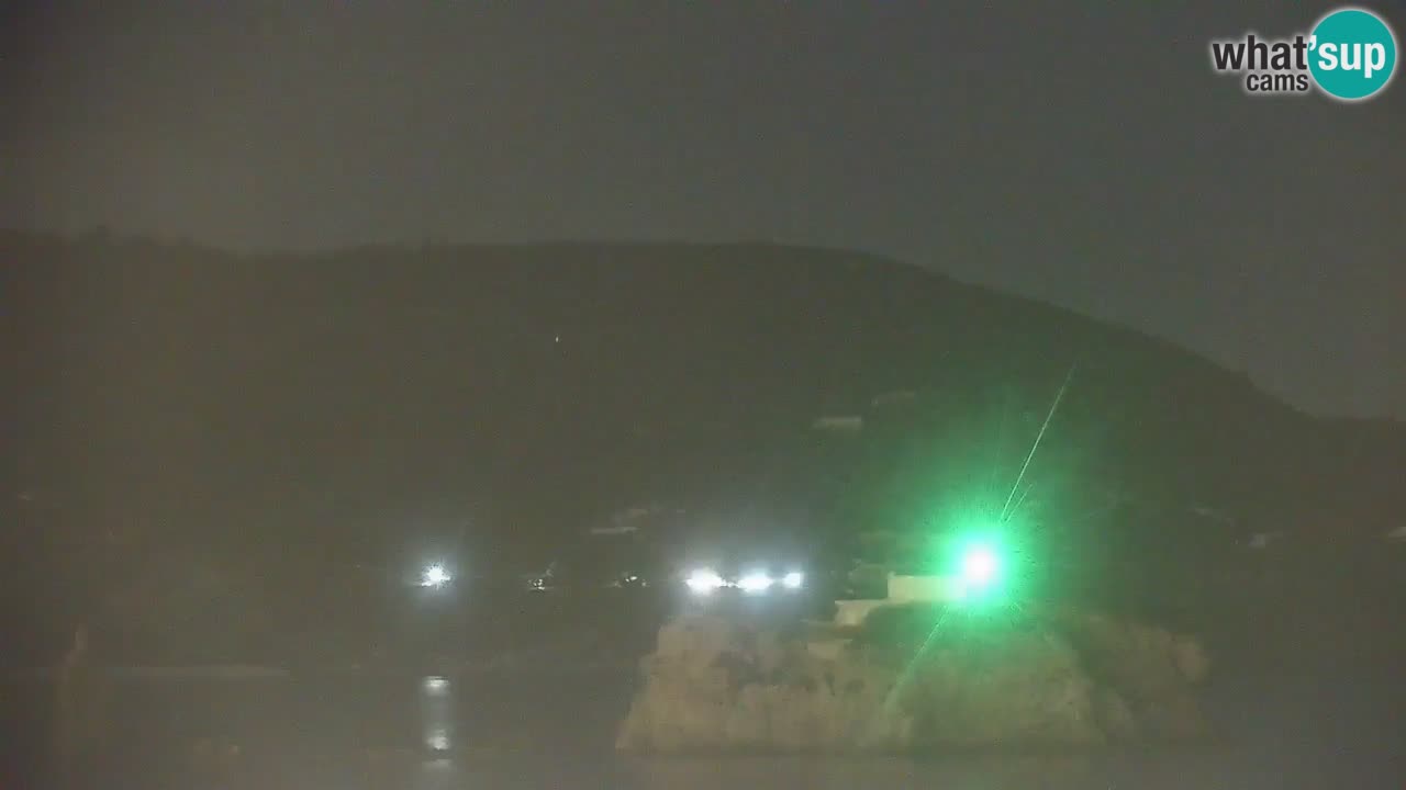 Otok Ponza kamera Pogled na pristanišče