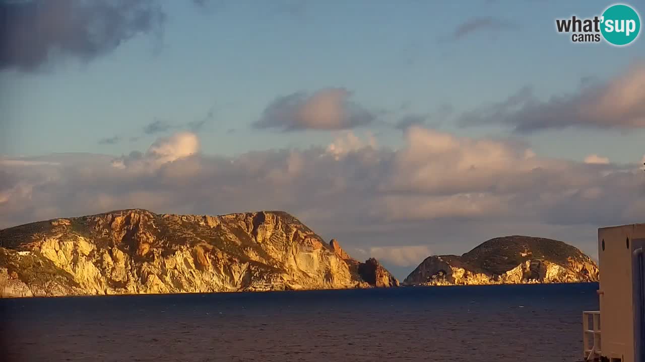 Otok Ponza web kamera Luka