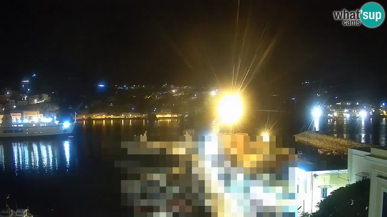 Otok Ponza web kamera Luka