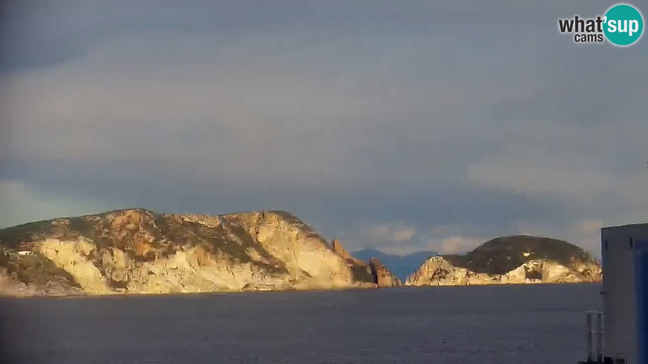 Otok Ponza web kamera Luka