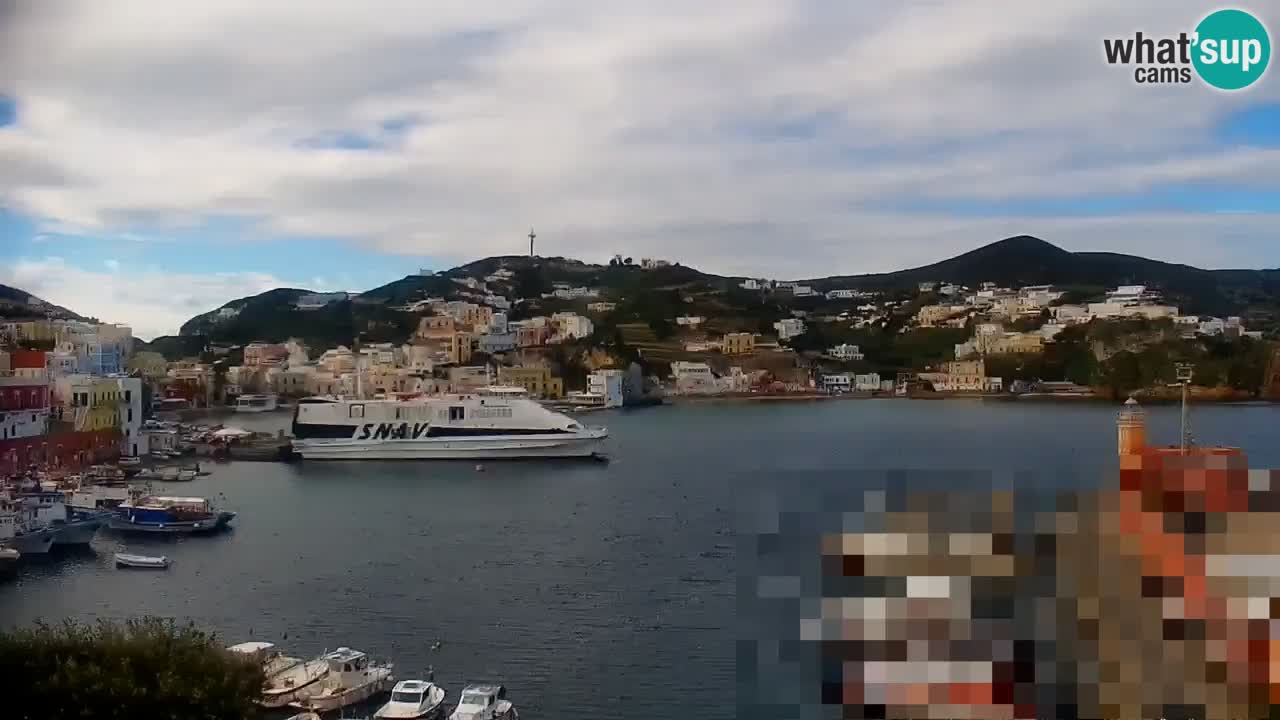 Insel Ponza webcam – Port