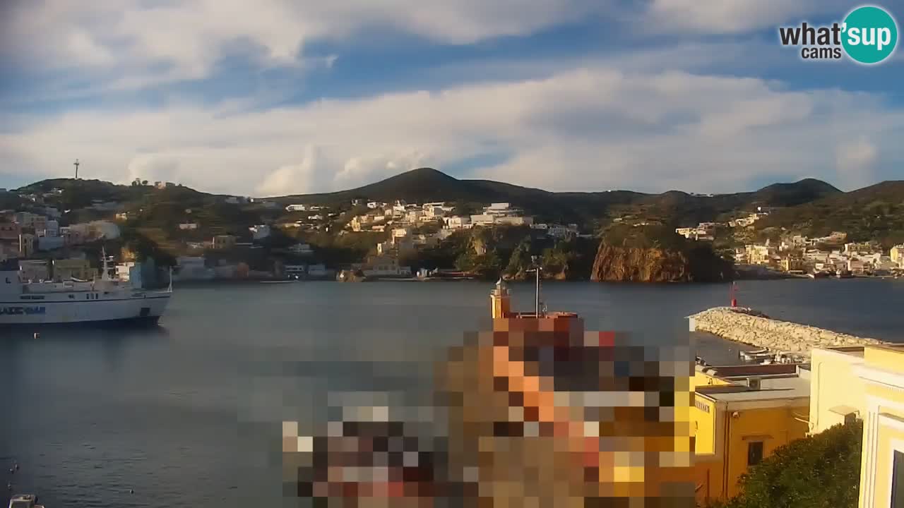 Insel Ponza webcam – Port
