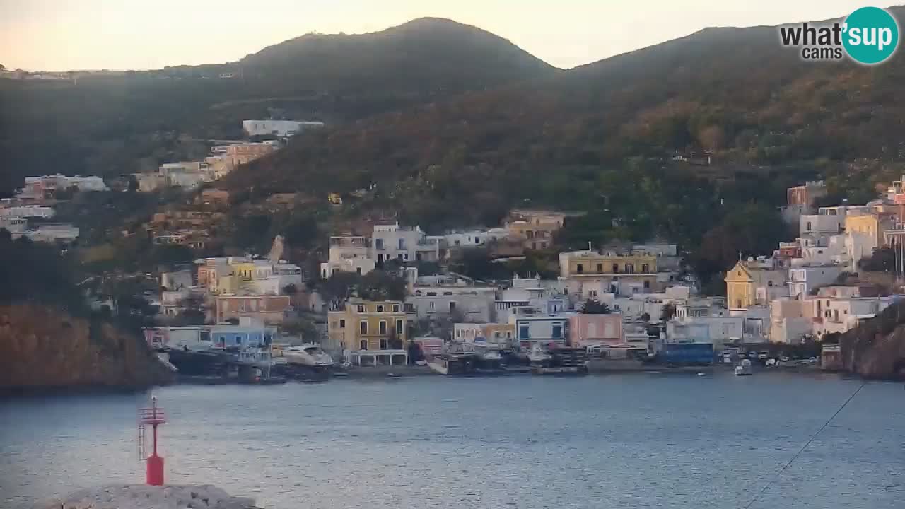Island of Ponza livecam – the port webcam live