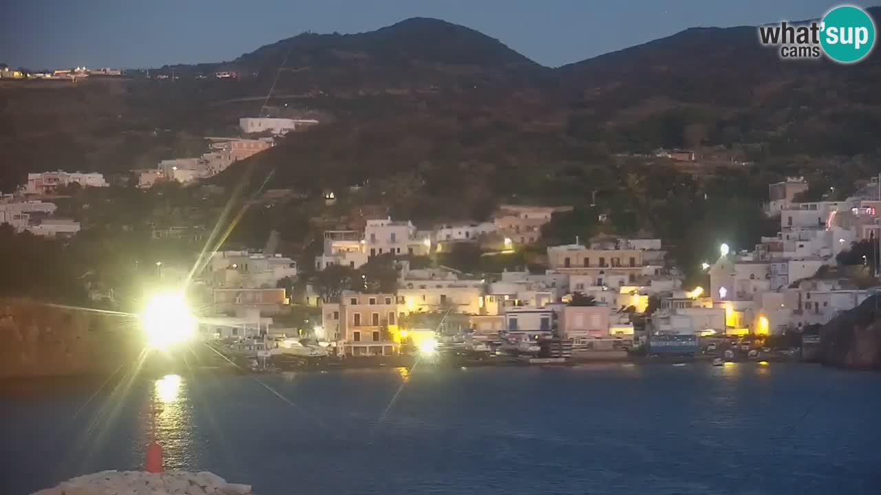 Island of Ponza livecam – the port webcam live