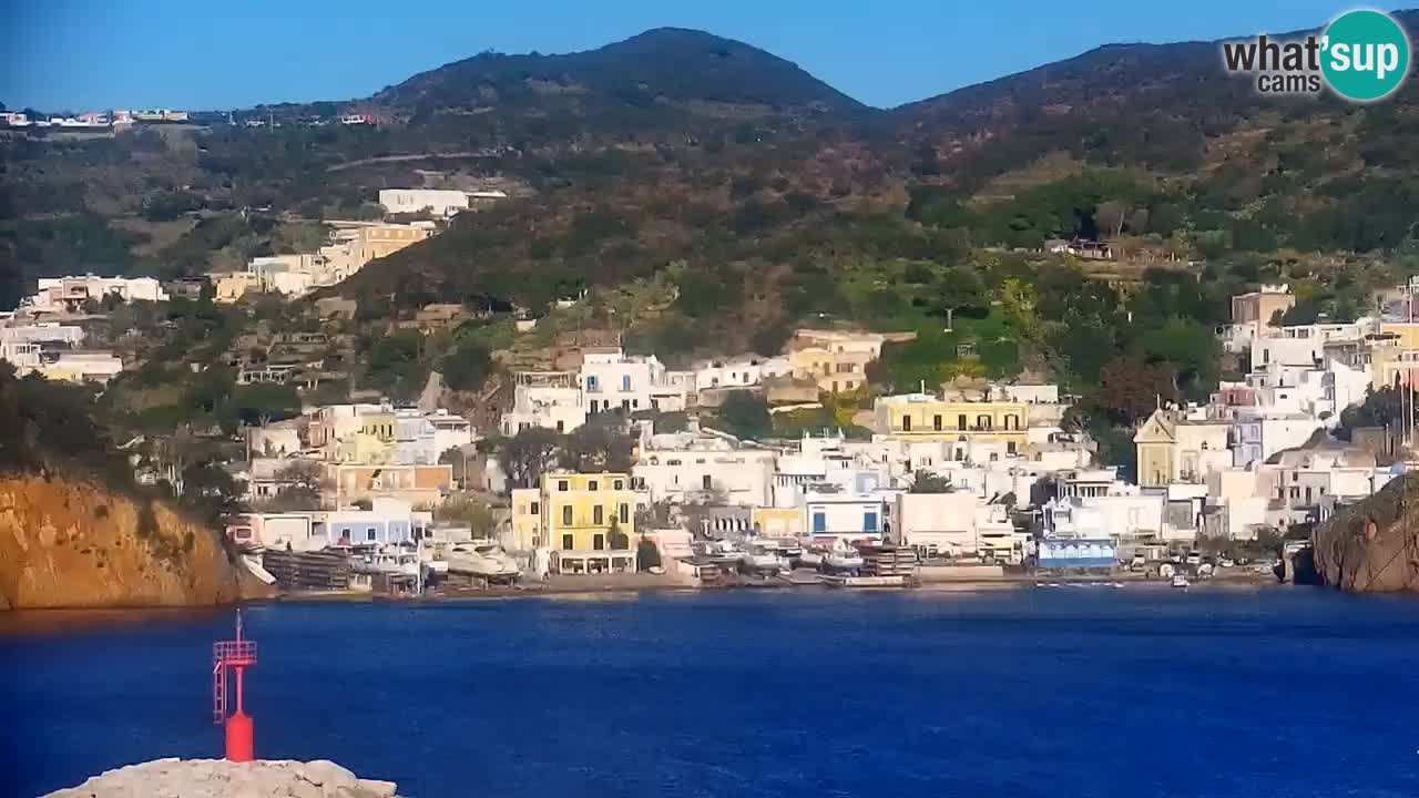 Otok Ponza web kamera Luka