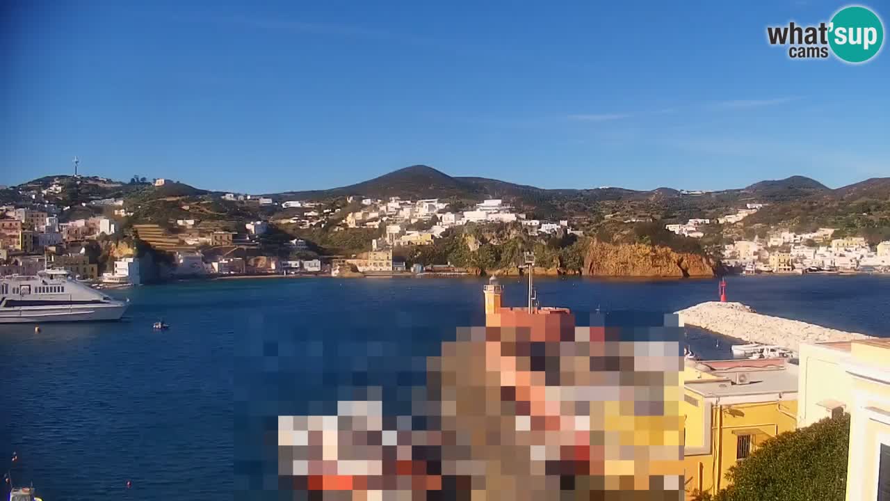 Otok Ponza web kamera Luka