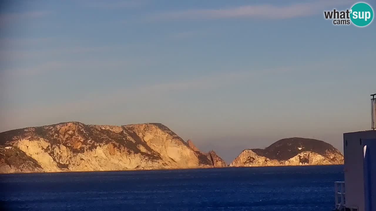 Insel Ponza webcam – Port