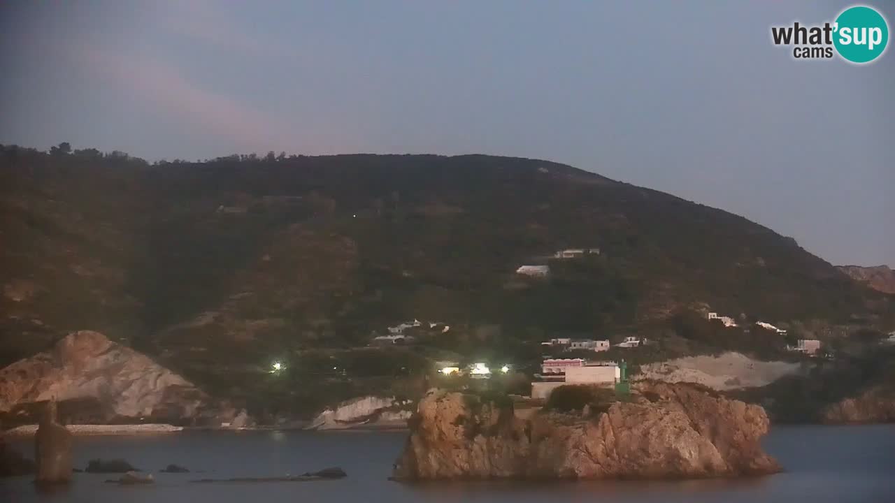 Otok Ponza kamera Pogled na pristanišče