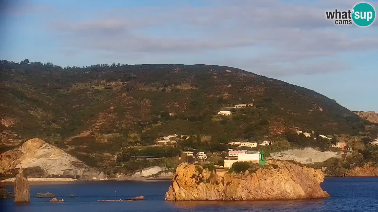 Otok Ponza kamera Pogled na pristanišče