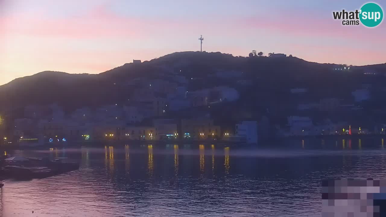 Otok Ponza web kamera Luka