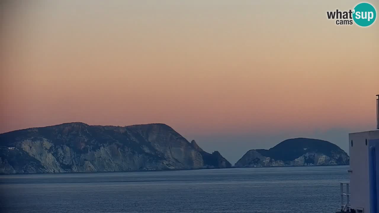 Otok Ponza web kamera Luka