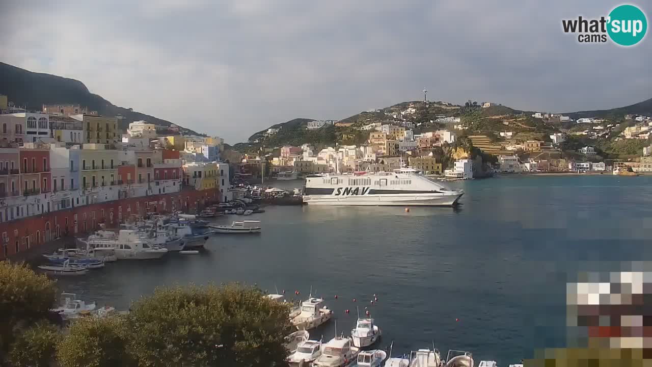 Insel Ponza webcam – Port
