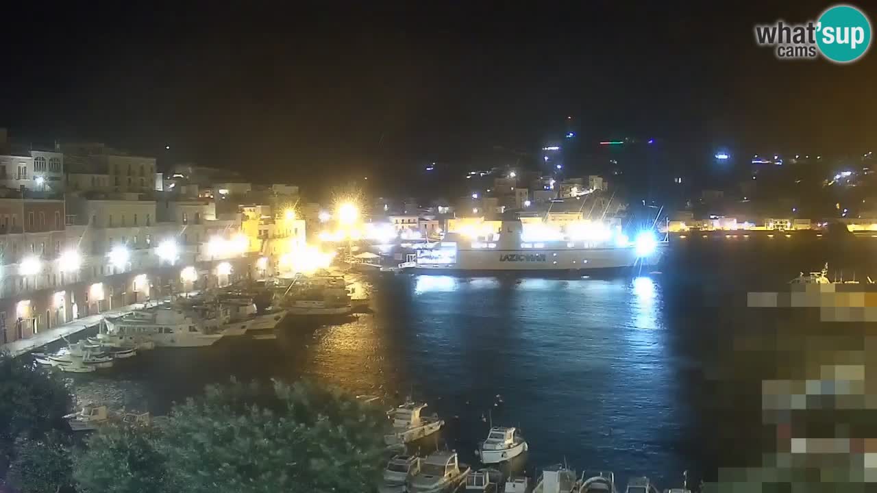 Island of Ponza livecam – the port webcam live