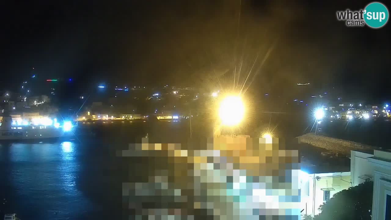 Otok Ponza web kamera Luka