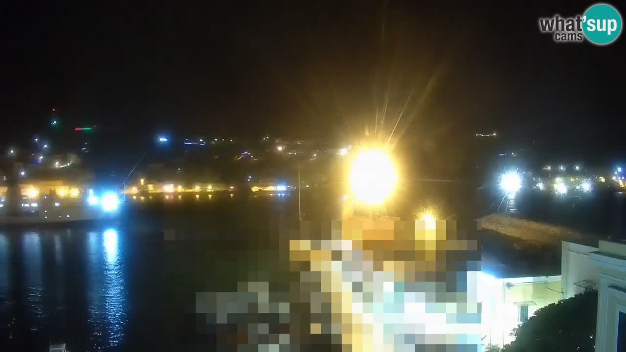 Otok Ponza web kamera Luka