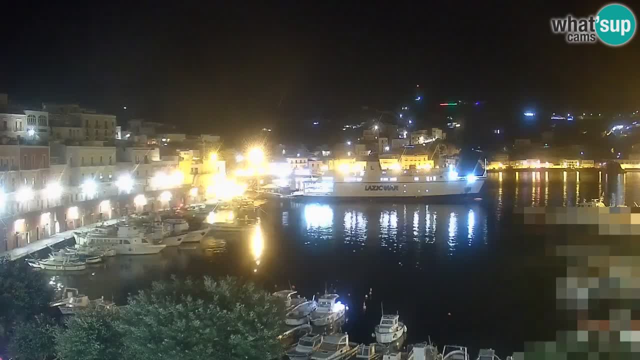Otok Ponza web kamera Luka