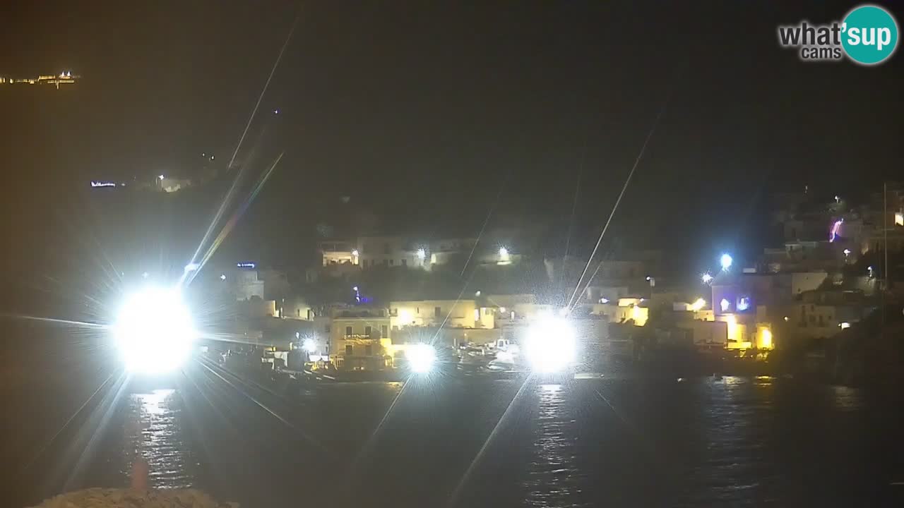 Otok Ponza kamera Pogled na pristanišče