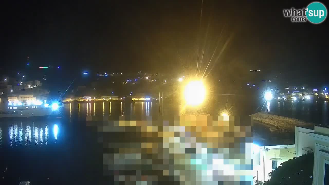 Otok Ponza web kamera Luka