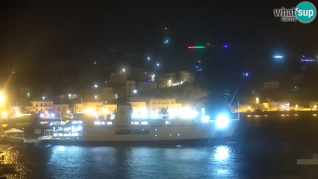 Insel Ponza webcam – Port