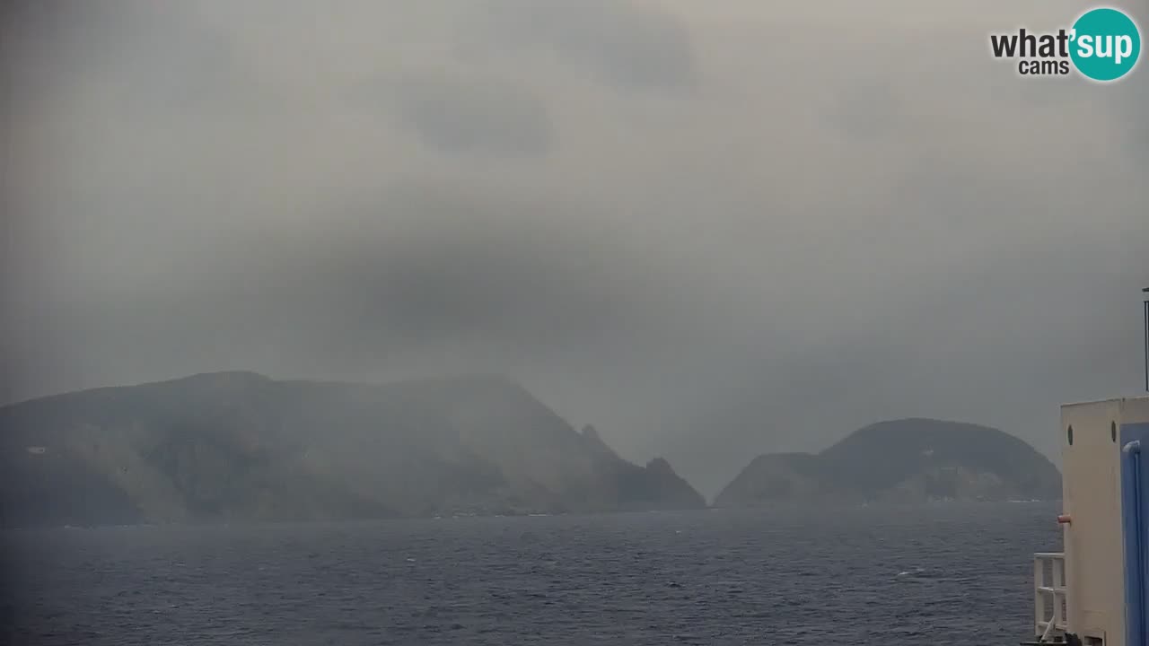 Otok Ponza kamera Pogled na pristanišče