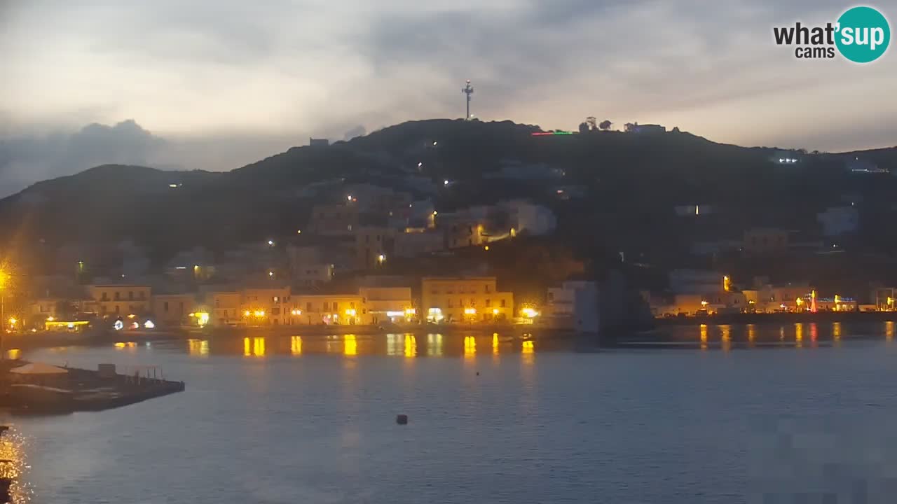 Otok Ponza web kamera Luka