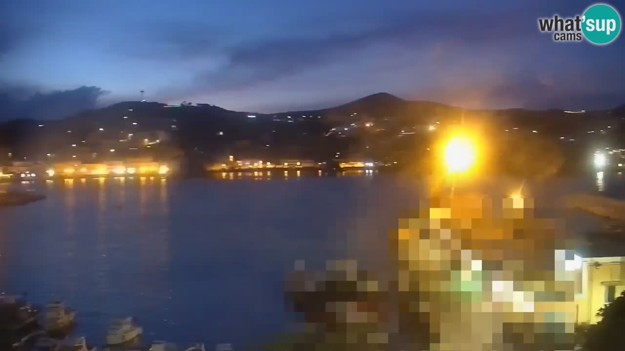 Otok Ponza web kamera Luka