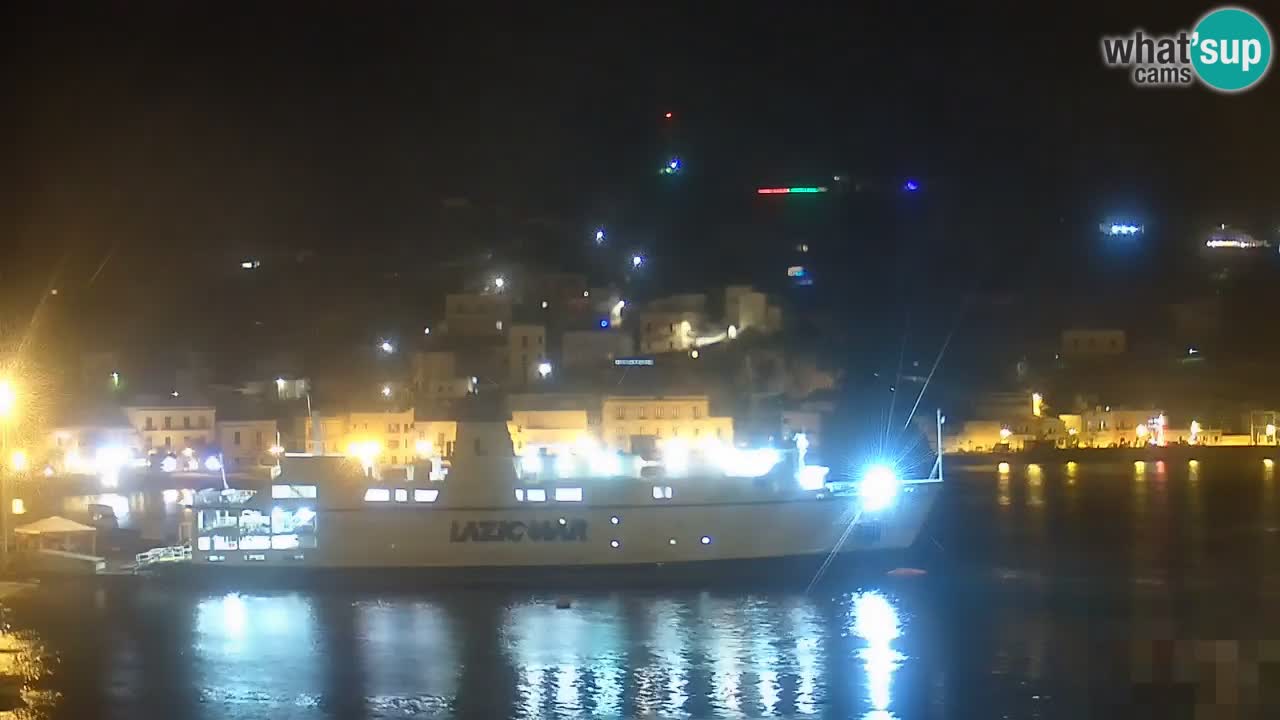 Otok Ponza web kamera Luka