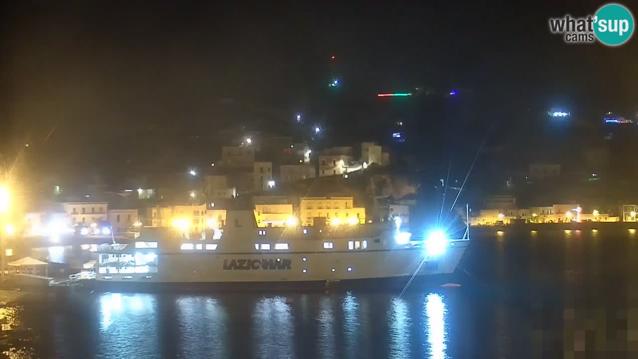 Otok Ponza web kamera Luka