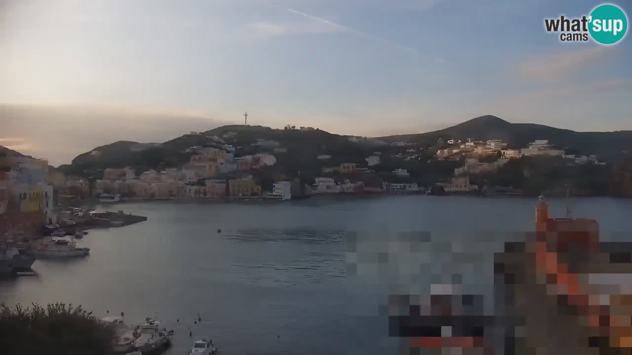 Insel Ponza webcam – Port