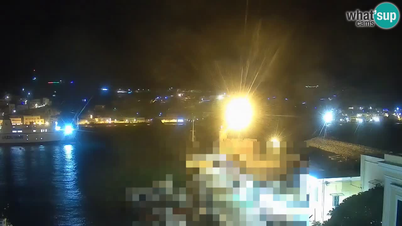 Island of Ponza livecam – the port webcam live